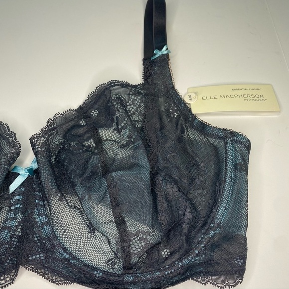 🆕 Elle Macpherson Intimates UNDERWIRE BRA USA/UK 38FF - Picture 12 of 12